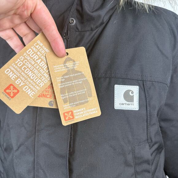 Carhartt Yukon Extremes Insulated Weatherproof Parka Womens Plus Size Coat NEW - Picture 5 of 16